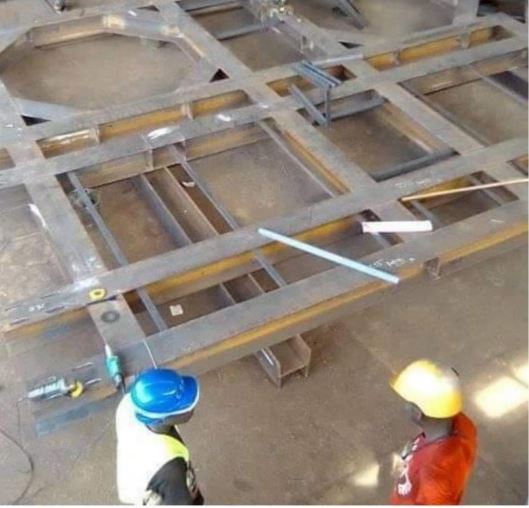 REALISATION D UNE PLATEFORME METALLIQUE